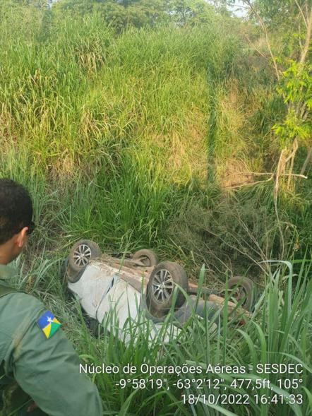 The authorities claimed that Medeiros was difficult to find because her car was hidden in the grass.